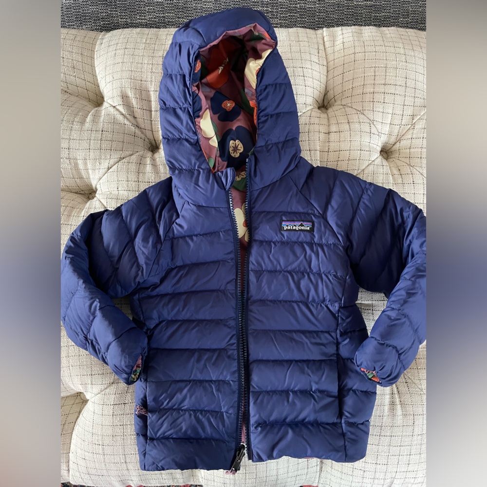 Patagonia Baby Reversible Down Sweater 4T